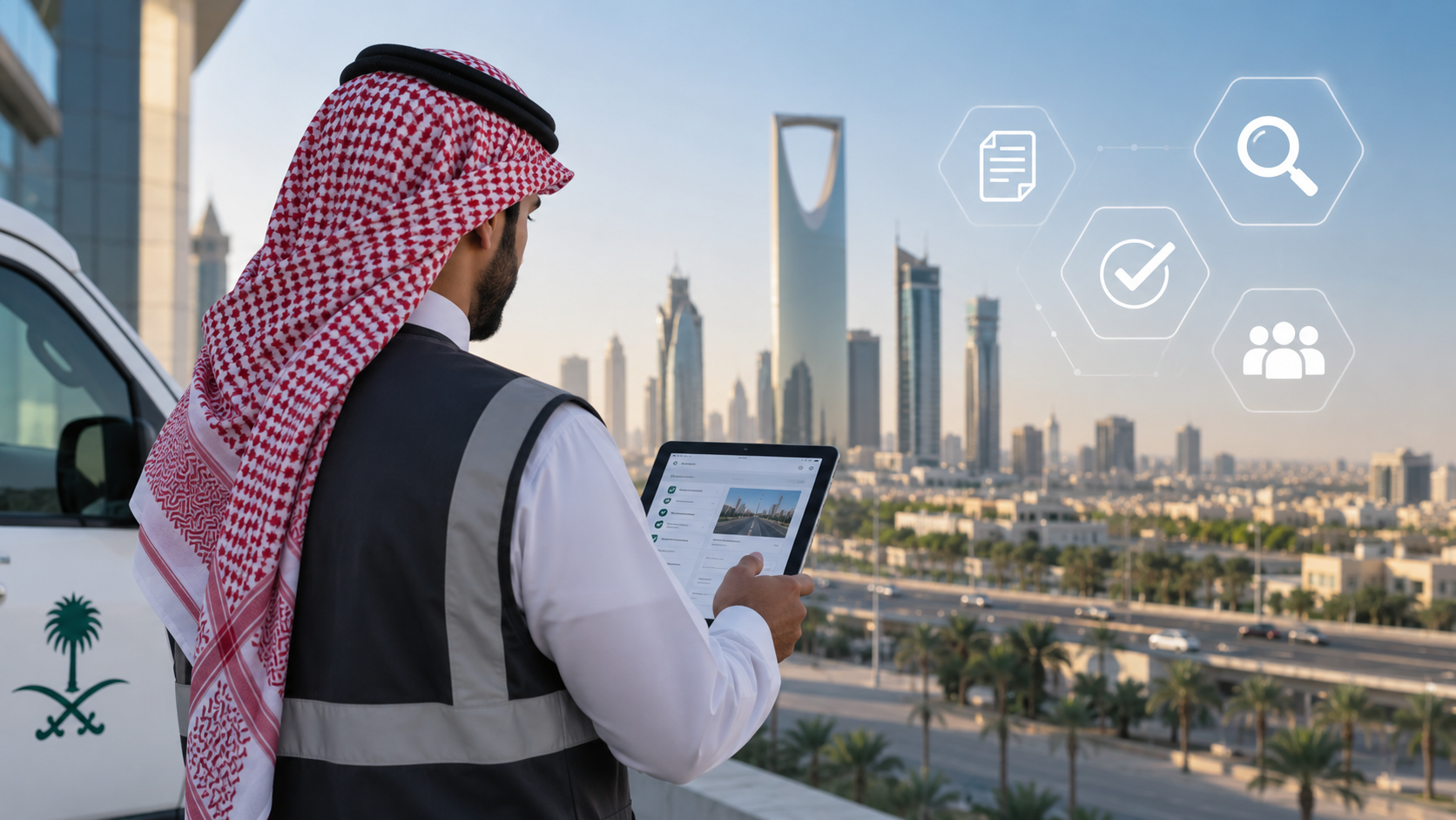 AI-generated editorial illustration for GulfPulse News coverage of National Center for Inspection and Monitoring receives over 11 million reports.